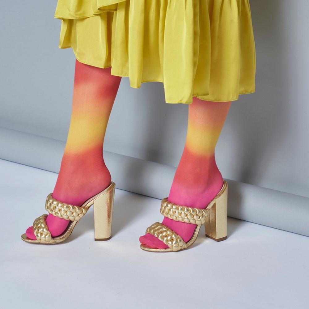 Mia Print Knee High Socks - Hysteria by Happy Socks - NWT!